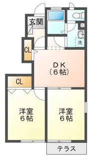 プラシードD【1階】の間取り