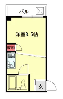 グレイスハイツ西明石【403号室】の間取り