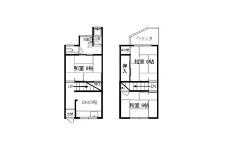 大阪府泉南市信達牧野【一戸建】の間取り