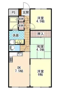 プチシャトウ【103号室】の間取り