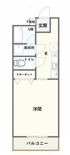 パールハイツ黒龍 Ⅴ【3階】の間取り