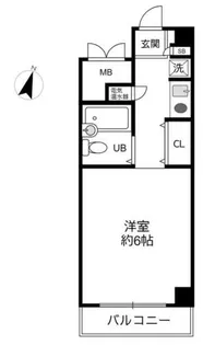 レジア新神戸【3階】の間取り