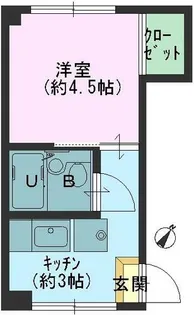 加野ハイツ【302号室】の間取り