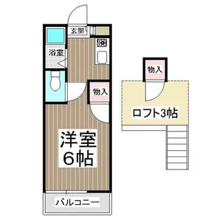 ソフィア松香台Ⅱ【103号室】の間取り