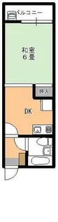福岡県福岡市博多区祇園町【マンション】の間取り