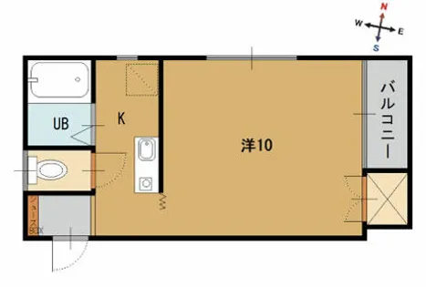 ラコートドールⅡ【1階】の間取り