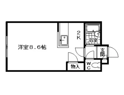NANGOU ISLAND【4階】の間取り