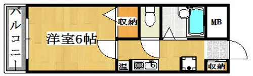 兵庫県明石市松の内1丁目【マンション】の間取り