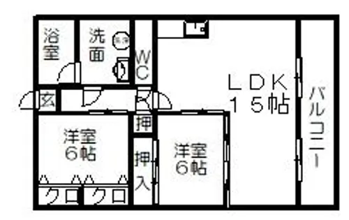 NO8山一ビル【4階】の間取り