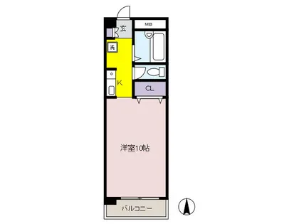 カサビアンカ【2階】の間取り