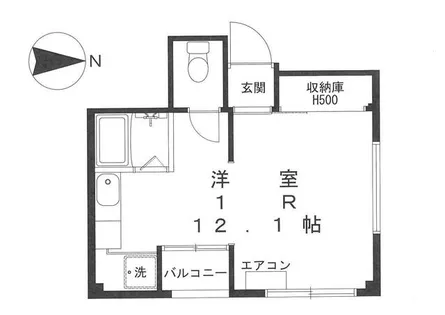 ハイツサンエー【2階】の間取り