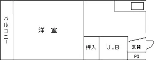 ジョイテル西田辺Ⅰ【505号室】の間取り
