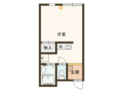 エルマール.S【405号室】の間取り