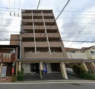 京都府京都市中京区聚楽廻中町【マンション】の外観