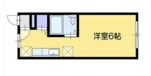 パナハイツ【202号室】の間取り