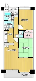 ファミールハイツ上野芝II番館の画像