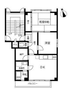 三愛ビル【2階】の間取り