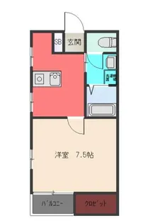 ディンプルハイツ【2階】の間取り