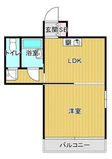 大阪府大阪市天王寺区国分町【マンション】の間取り