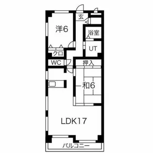 リアライズ正保町【202号室】の間取り