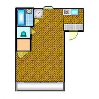 メゾン・ド・リジエール【101号室】の間取り