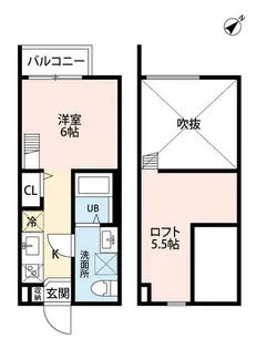 ラヴィータ川西【1階】の間取り