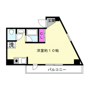 大阪府高石市加茂2丁目【マンション】の間取り
