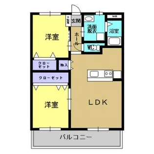 ユーミーTRM24【105号室】の間取り