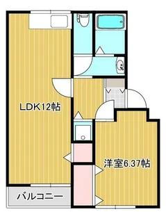 エステートパレス B棟【302号室】の間取り