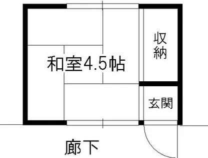 白木荘【2階】の間取り