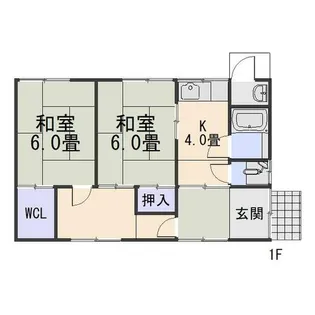 京都府木津川市木津町南垣外【一戸建】の間取り