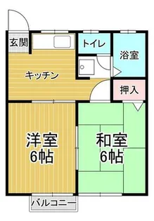 福岡県福岡市西区今津【アパート】の間取り