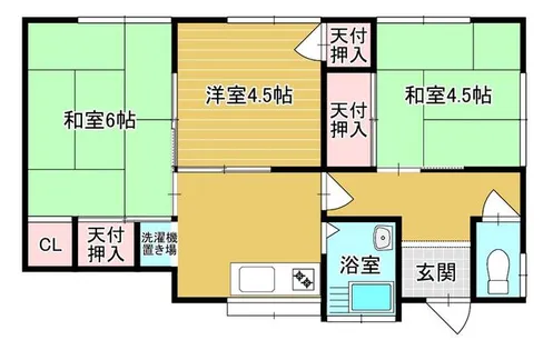 福岡県北九州市八幡西区中の原2丁目【一戸建】の間取り