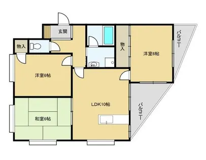 ホープ流星【502号室】の間取り