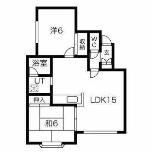 プレスティージ【103号室】の間取り