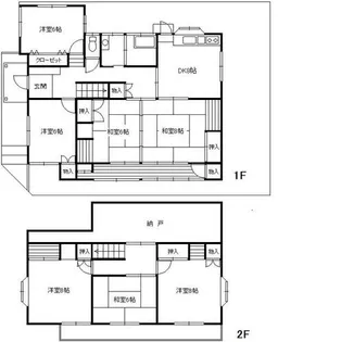 福岡県福岡市東区舞松原6丁目【一戸建】の間取り