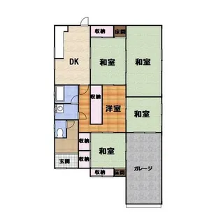 和歌山県和歌山市島【一戸建】の間取り