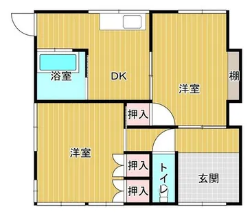 福岡県北九州市小倉南区若園4丁目【一戸建】の間取り