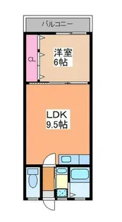 ツァイトハーザ【2階】の間取り