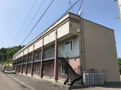 北海道余市郡余市町美園町【アパート】の外観