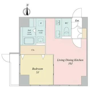 北海道札幌市中央区北五条西20丁目【マンション】の間取り
