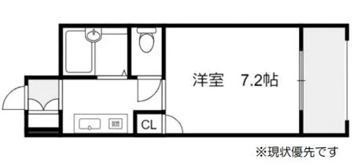 大阪府吹田市泉町5丁目【マンション】の間取り
