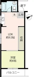 大阪府守口市大枝西町【マンション】の間取り