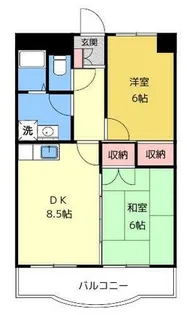 ルガール21【1階】の間取り