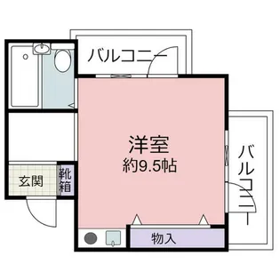 平井ビル【305号室】の間取り