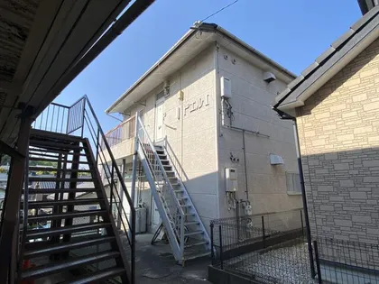 奈良県奈良市南登美ヶ丘【アパート】の外観