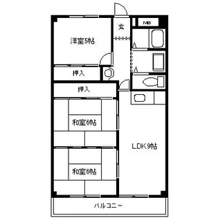 愛知県名古屋市緑区藤塚1丁目【マンション】の間取り