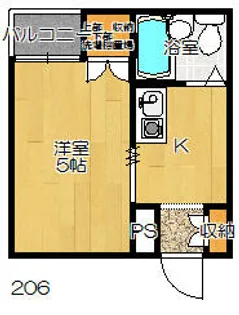 シャルマン明美の里アネックス【2階】の間取り