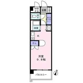 エクセル【2階】の間取り