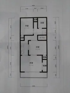 金山マンション【403号室】の間取り